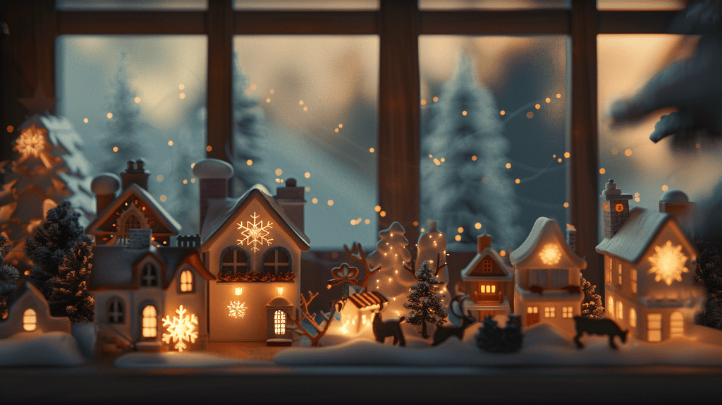 Zaubern Sie mit 3D-gedruckten Miniaturen für die Winterdekoration
