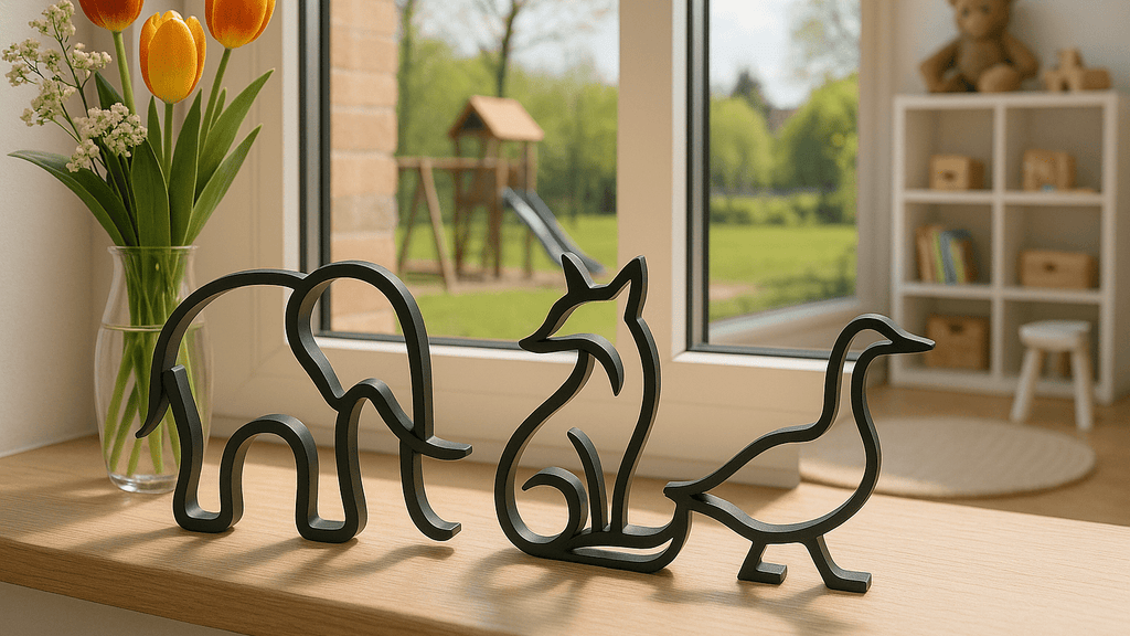 Tierdeko: Natur modern interpretiert