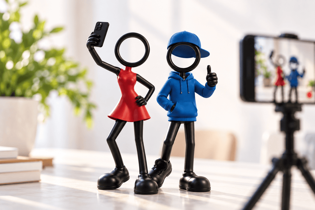 Nieuw: Stickyman Influencer – cadeau voor content creators
