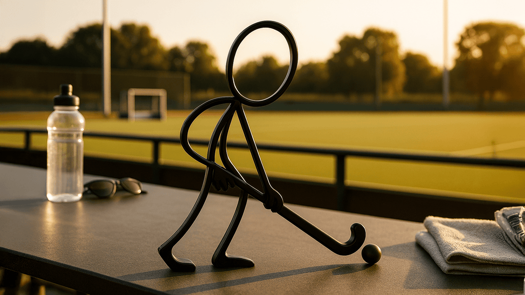 Stickyman Feldhockeyspieler – Die perfekte Dekoration für jeden Hockeyfan