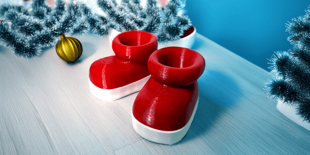 Einzigartige 3D-gedruckte Weihnachtsdekoration