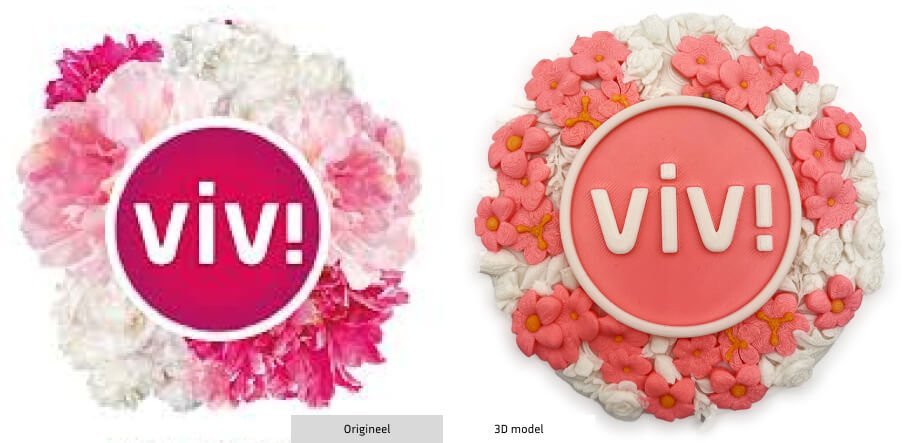 Von 2D zu 3D: Das VIV-Logo!