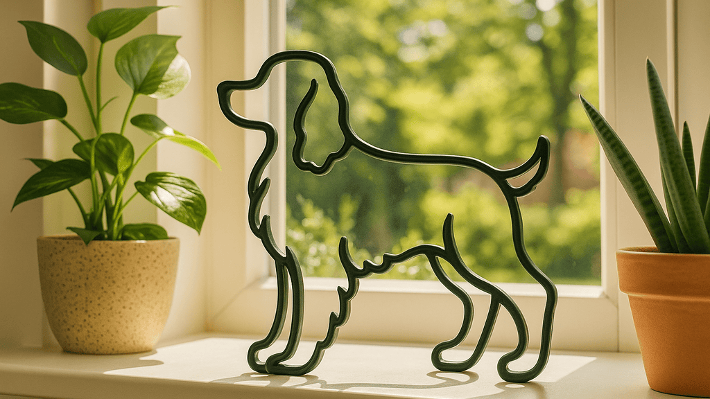 Für den wahren Cocker Spaniel Fan: stylische 3D-Dekoration für Ihr Zuhause