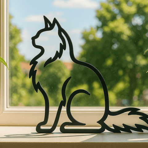 Katten Decoratie - 3dbende
