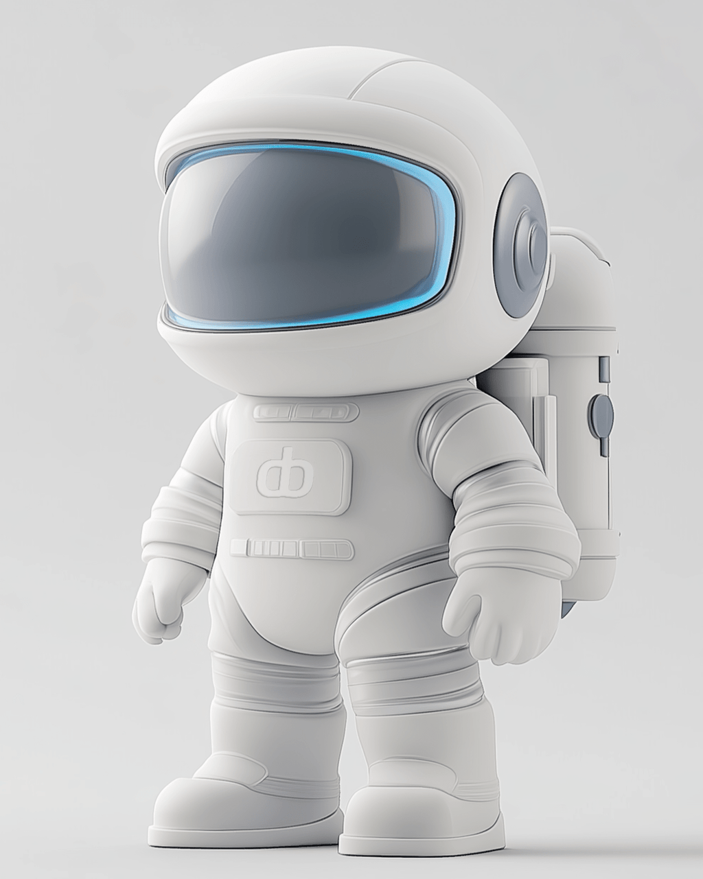 3D - geprinte Astronaut Decoratie - 3dbende