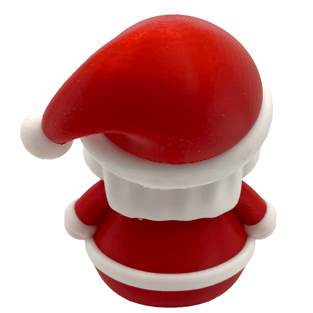 3D - geprinte Kerstman Decoratie - 3dbende