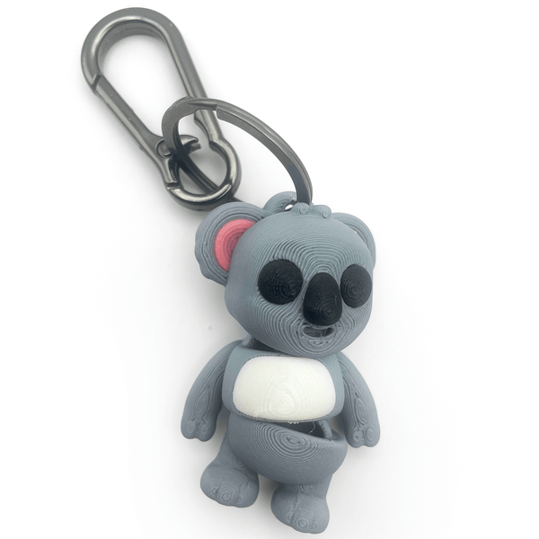 3D - geprinte Koala sleutelhanger - 3dbende