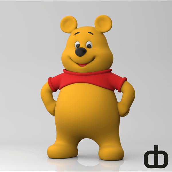 3D - geprinte Winnie - the - Pooh - 3dbende