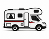 Camper decoratie - 3dbende