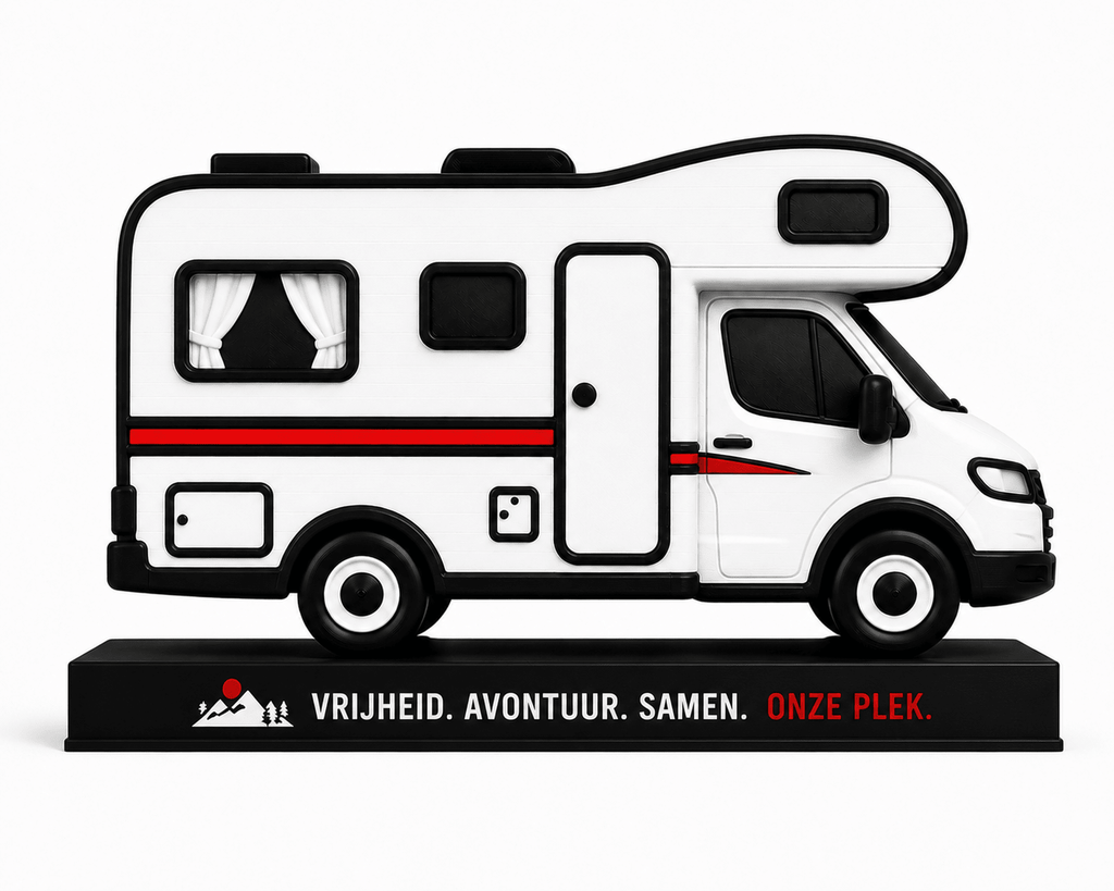Camper decoratie - 3dbende