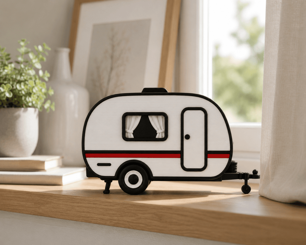 Caravan decoratie - 3dbende