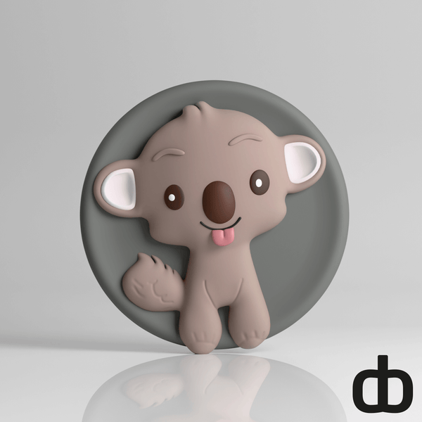 Chibi Quokka Koelkastmagneet - 3dbende