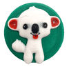Chibi Quokka Koelkastmagneet - 3dbende