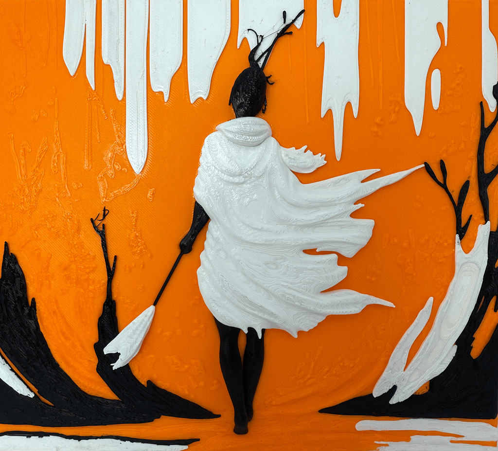 De Winterwaker oranje