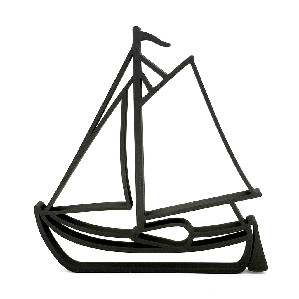 Decoratie Visserman Schokker - 3dbende