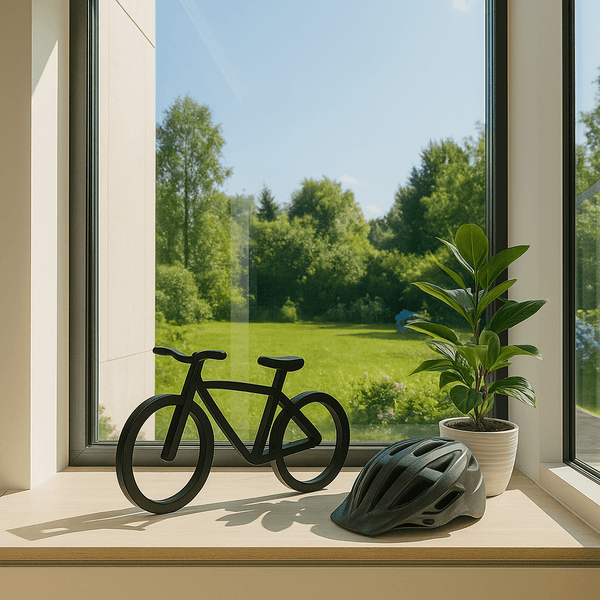 Decoratief Mountainbike Beeldje - 3dbende