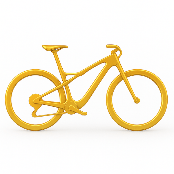 Decoratief Mountainbike Beeldje - Modern design voor interieur - 3dbende