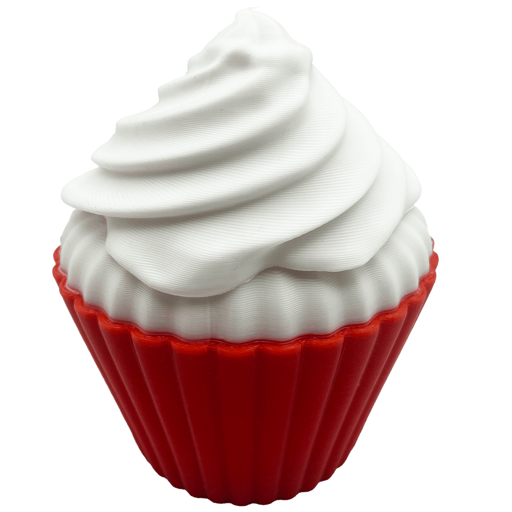 Decoratieve 3D - geprinte Cupcake - 3dbende