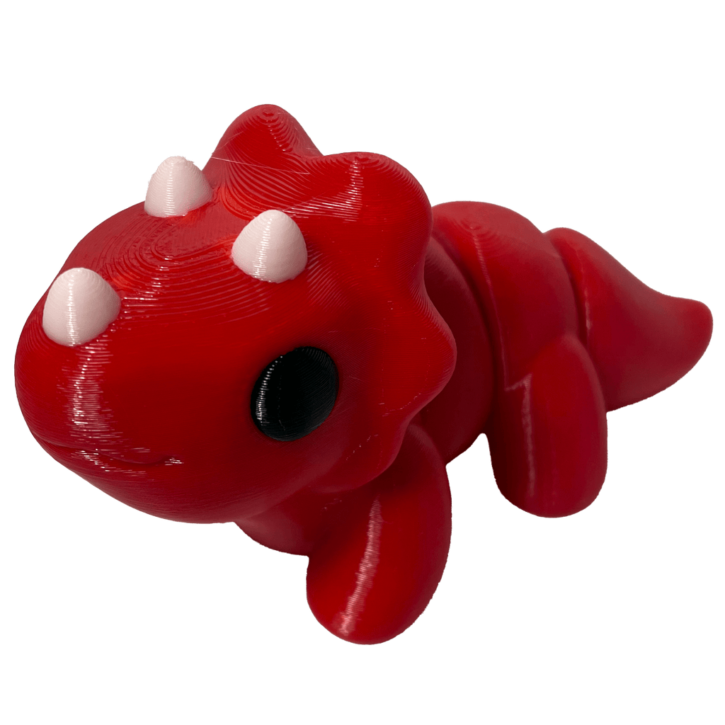 Dinosaurus Triceratops (kleine versie) - 3dbende