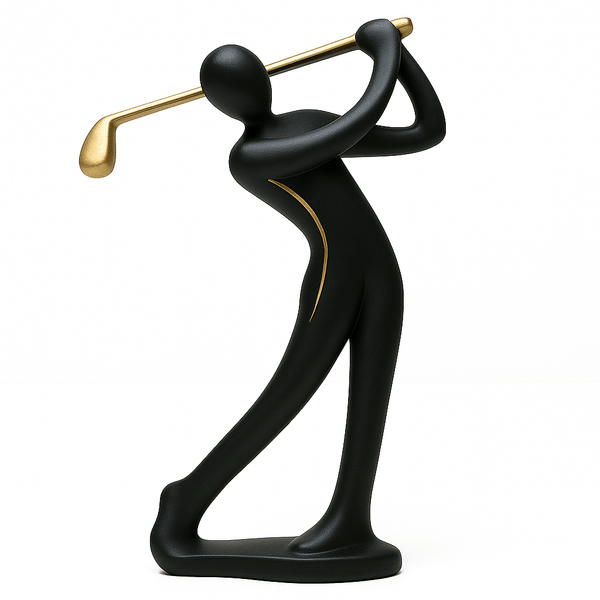 Exclusieve Golfer – elegant beeldje in beweging - 3dbende