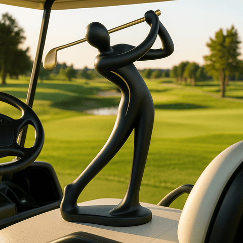 Exclusieve Golfer – elegant beeldje in beweging