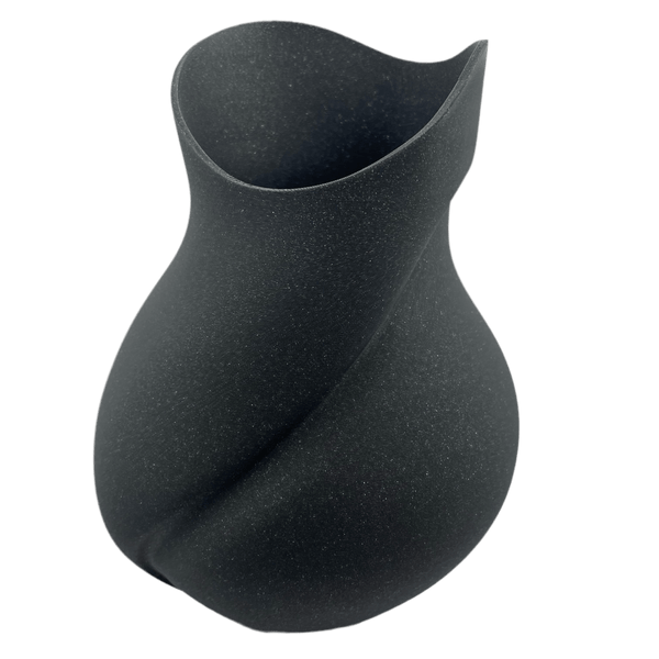 Exclusieve vaas - Galaxy black (zwart) - 3dbende