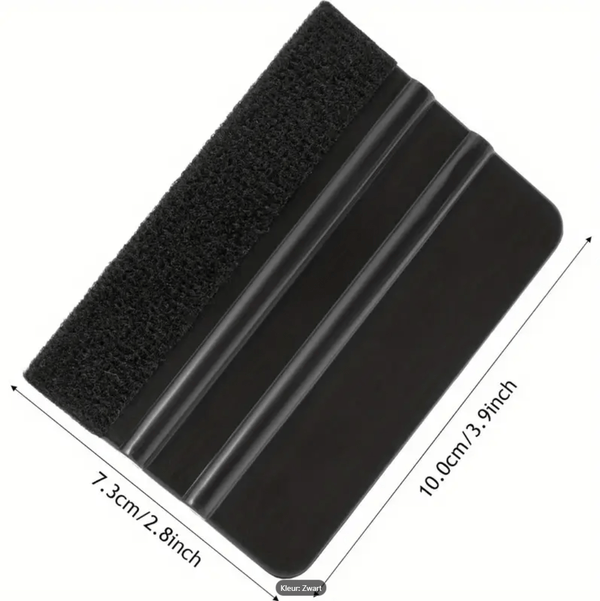 Flexibele Rakel met Vilt – Voor Vinylfolie - 3dbende