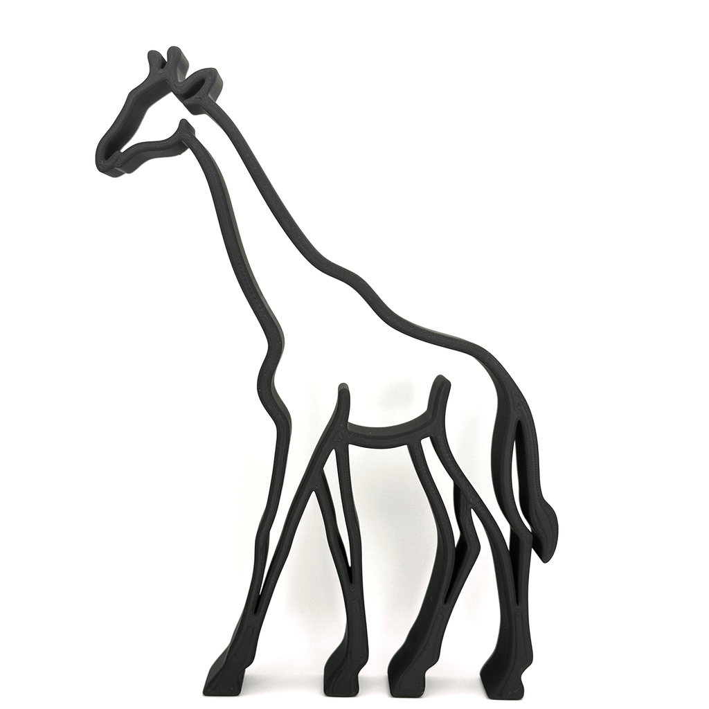 Giraf beeld - decoratie - 3dbende