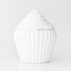 Grote 3D - geprinte Cupcake Decoratie - 3dbende