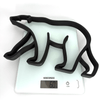 IJsbeer silhouet decoratie - 3dbende
