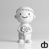 Jongen met bloem - 3dbende