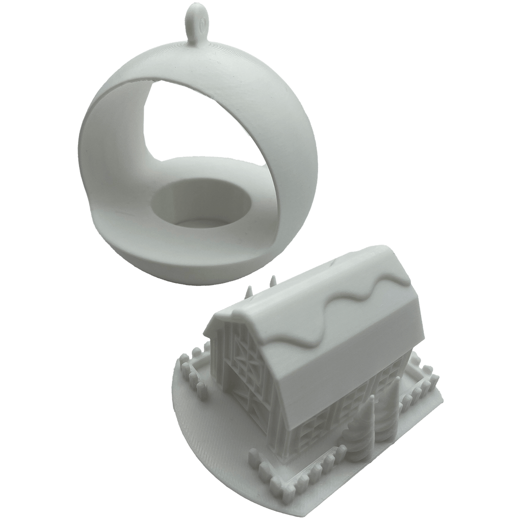 Kerstornament met Boerderijdesign - 3dbende