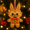 Labubu Gingerbread Kersthanger - 3dbende