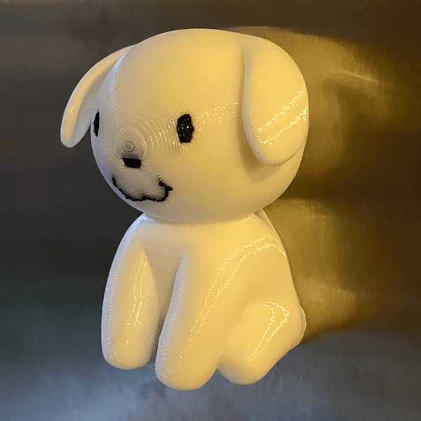 Magnetische Decoratie Hond - 3dbende