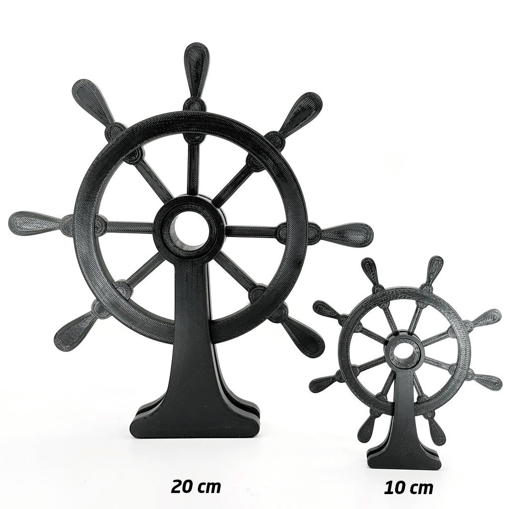 Maritiem Scheepsroer Decoratie – Tijdloos Nautisch Design - 3dbende
