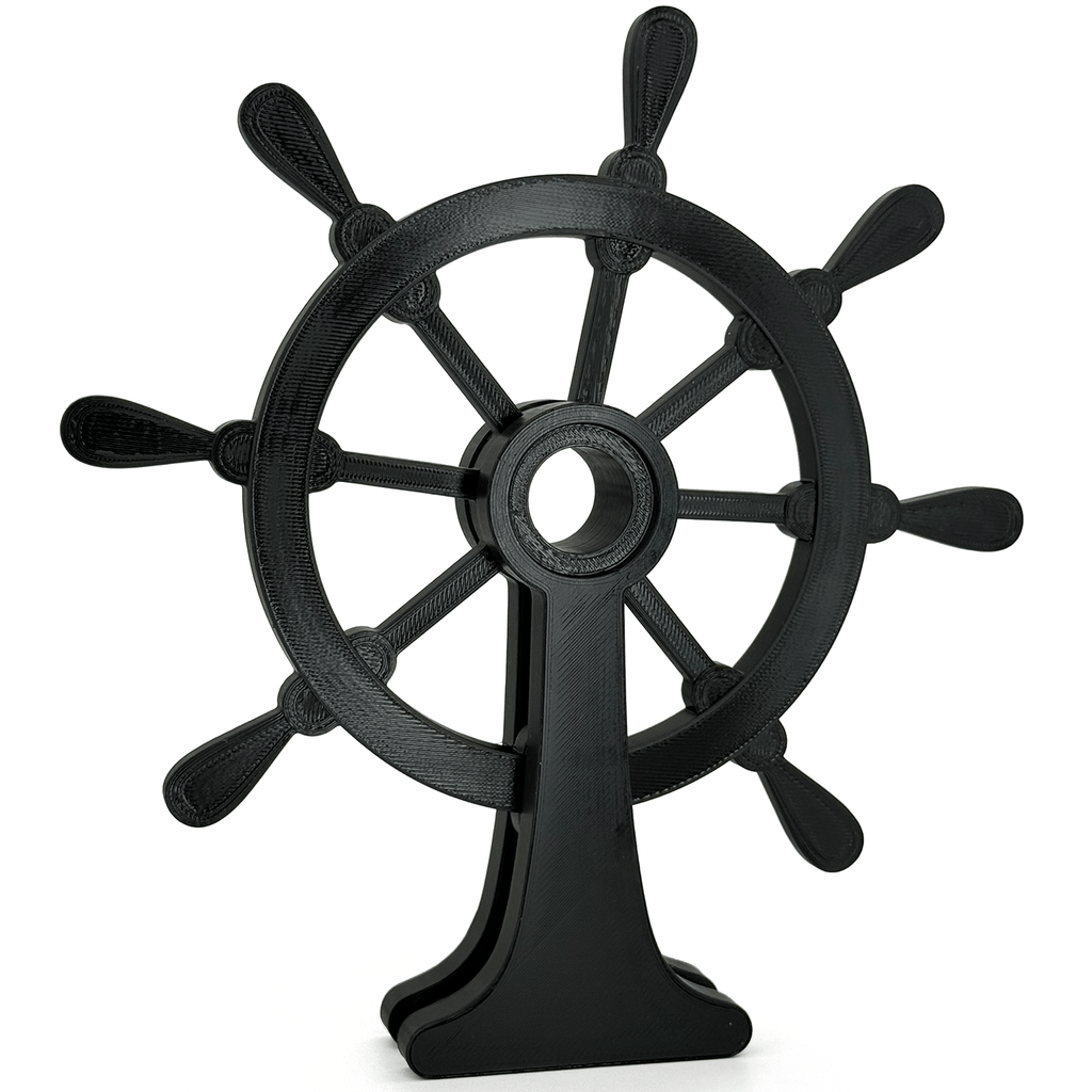Maritiem Scheepsroer Decoratie – Tijdloos Nautisch Design - 3dbende