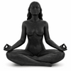 Meditatie Yoga Beeld – Lotus Houding Decoratie - 3dbende