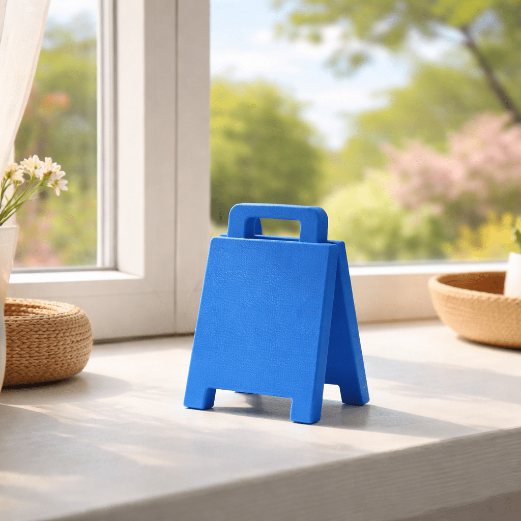 Mini signbordje met tekst (personaliseerbaar) - 3dbende