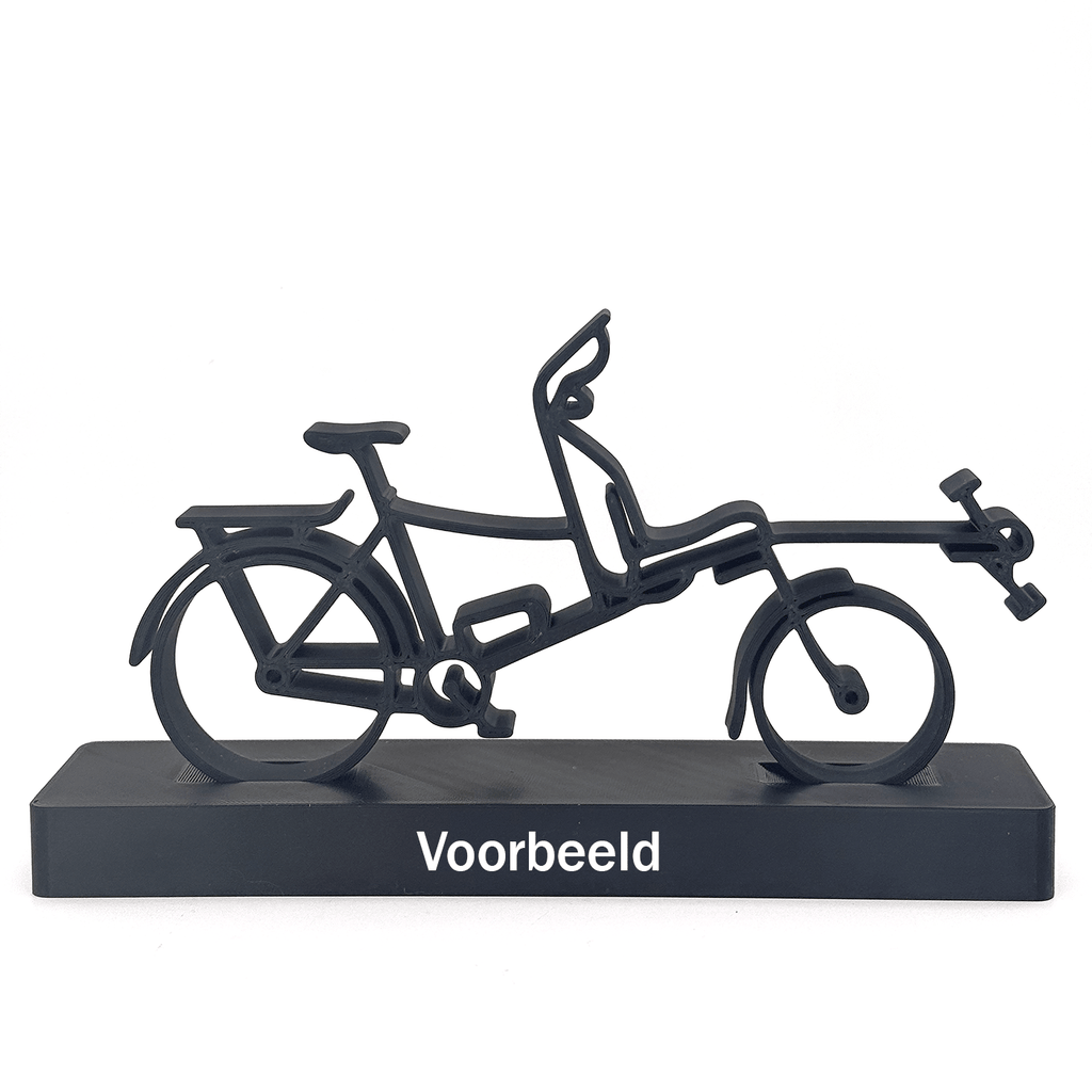 Miniatuur Hase Pino Tandem – Unieke decoratie met karakter - 3dbende