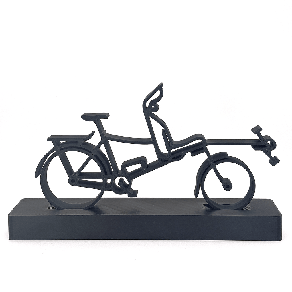 Miniatuur Hase Pino Tandem – Unieke decoratie met karakter - 3dbende