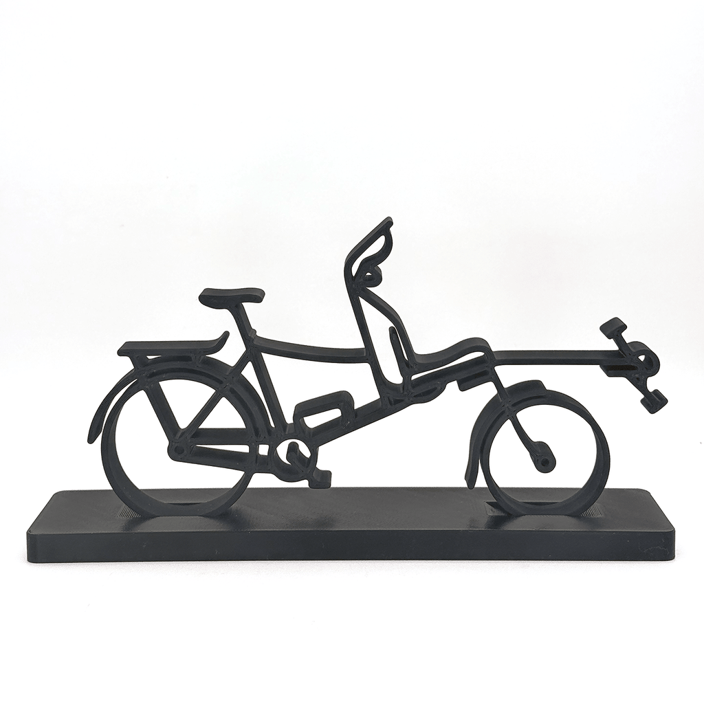 Miniatuur Hase Pino Tandem – Unieke decoratie met karakter - 3dbende