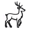 Minimalistisch rendier – Scandinavische kerstdecoratie (voor een zacht prijsje) - 3dbende