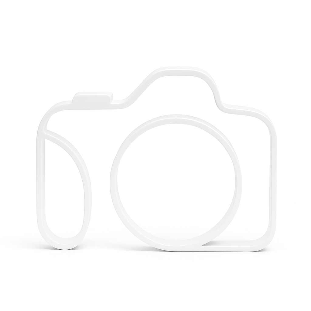 Minimalistische Decoratie Fotocamera - 3dbende