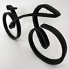 Minimalistische fiets decoratie - 3dbende