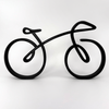 Minimalistische fiets decoratie - 3dbende