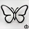 Minimalistische vlinder decoratie - 3dbende
