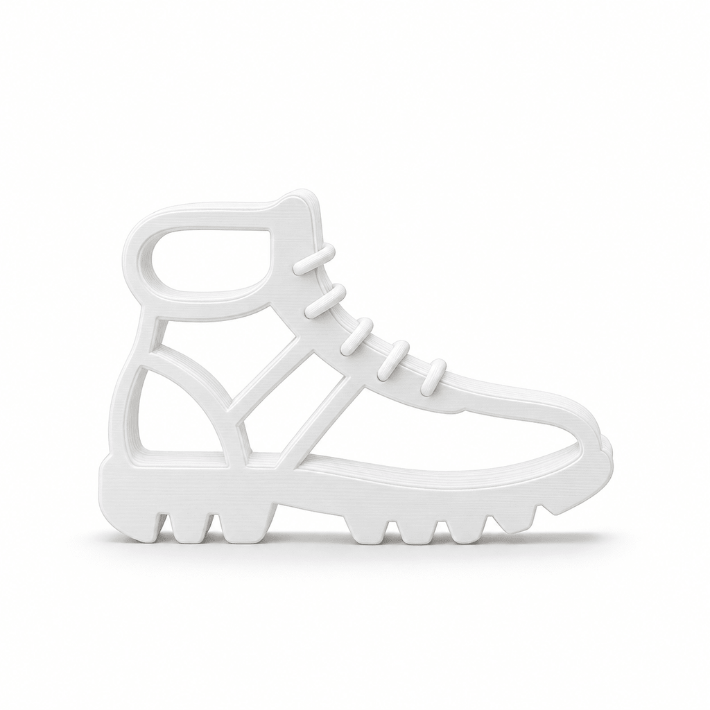 Minimalistische Wandelschoen – Stoere hikingdecoratie voor wandelaars - 3dbende