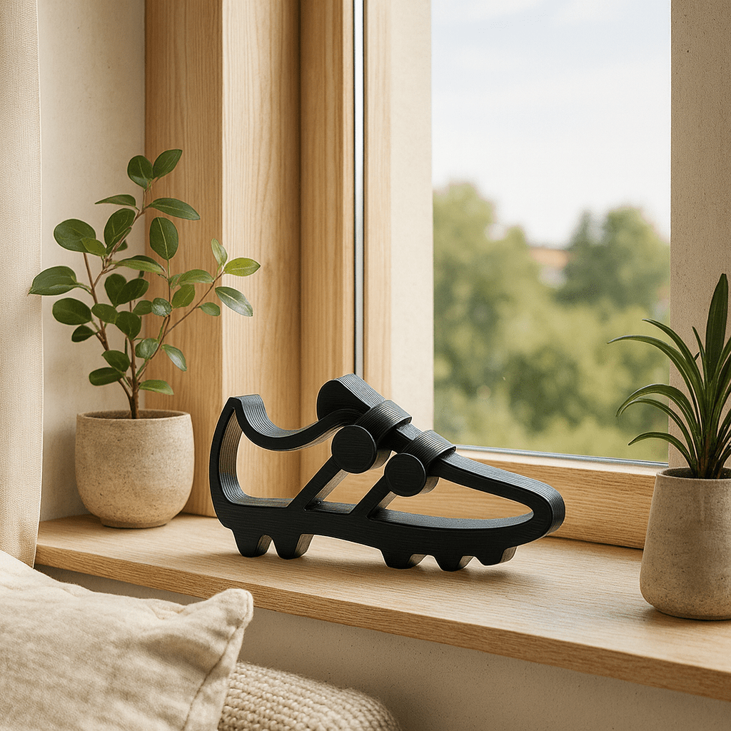 Minimalistische Wielrennerschoen – Moderne sportdecoratie voor fietsers - 3dbende