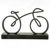 Moderne Fiets Decoratie – Minimalistisch Lijnontwerp op Sokkel - 3dbende