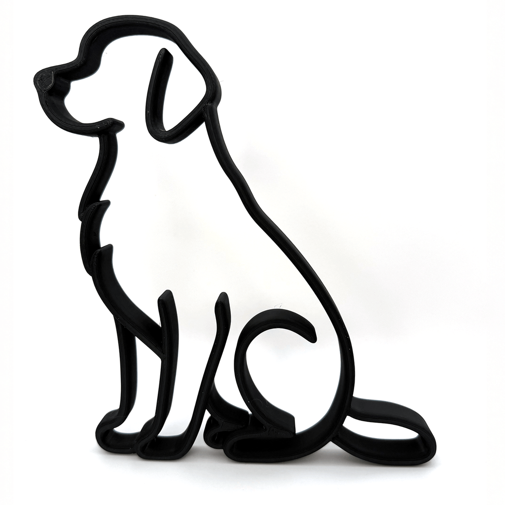 Moderne Hond decoratie - 3dbende